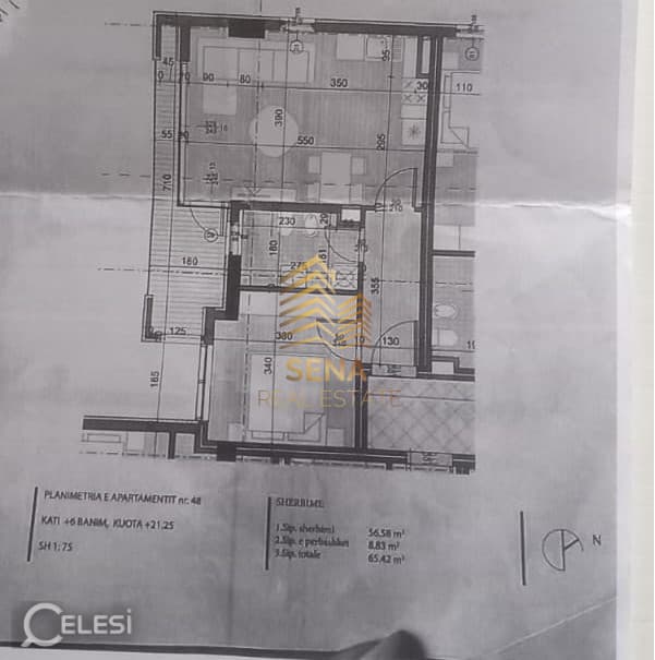 Apartament 1+1 në shitje, Rruga Artan Lenja — foto 2