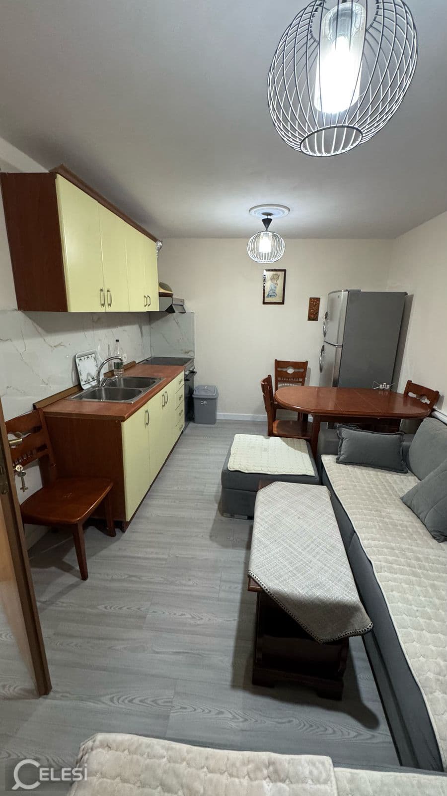 Apartament 1+1 me qira, pranë Komisariatit Nr. 4 — foto 3